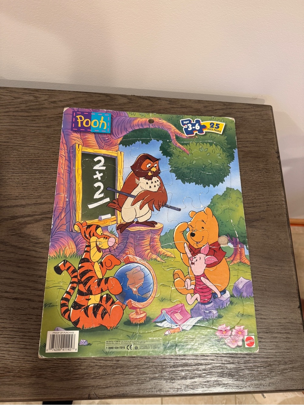 1997 Vintage Disney Pooh 25-Piece Kids Puzzle